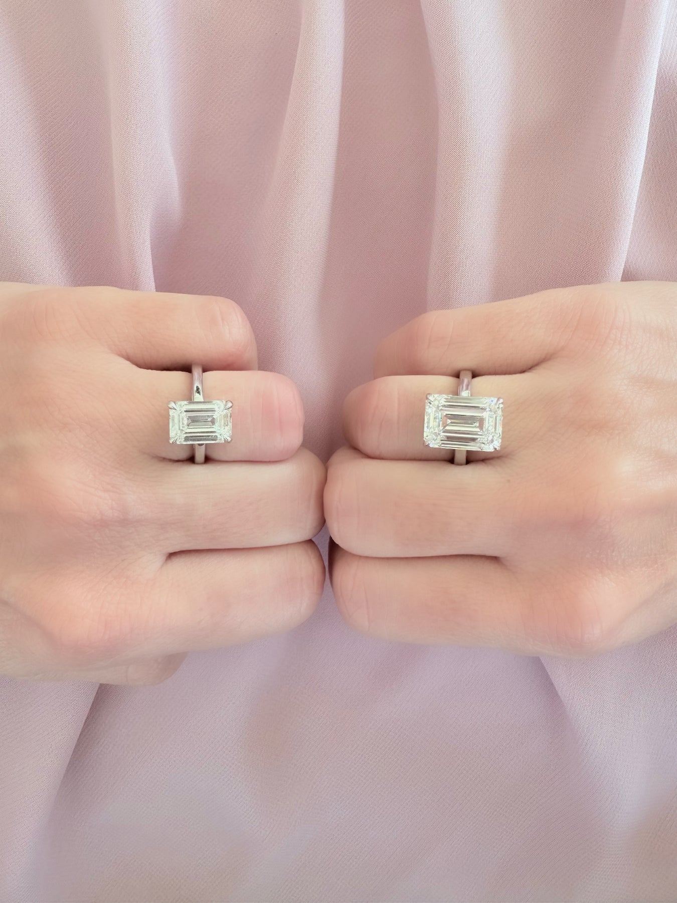 Emerald Cut Wedding Ring