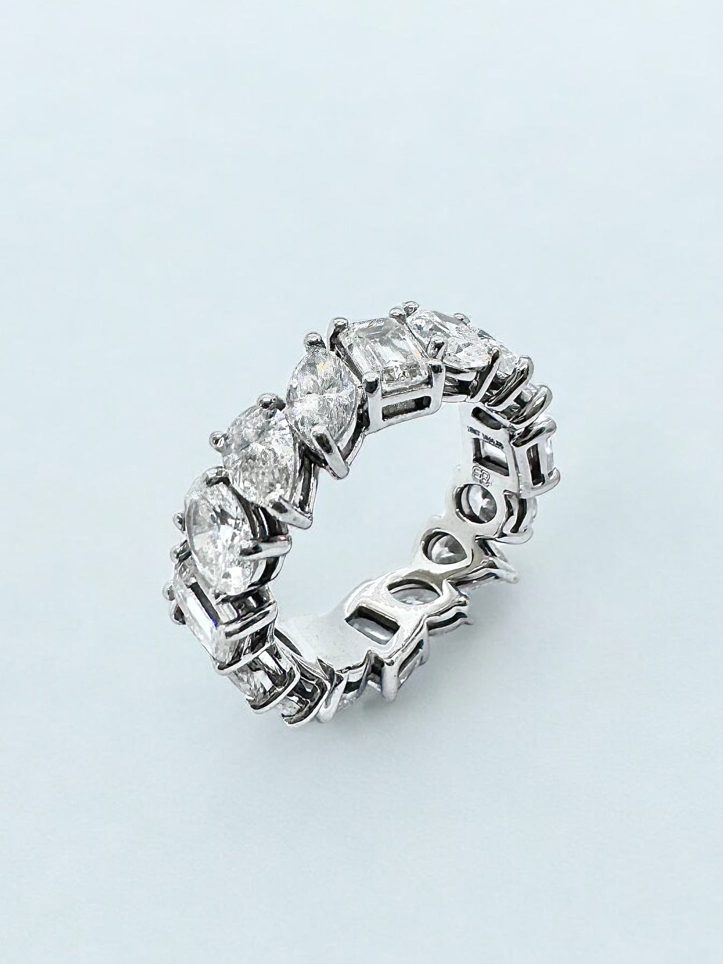 Multi Shape Diamonds Ring