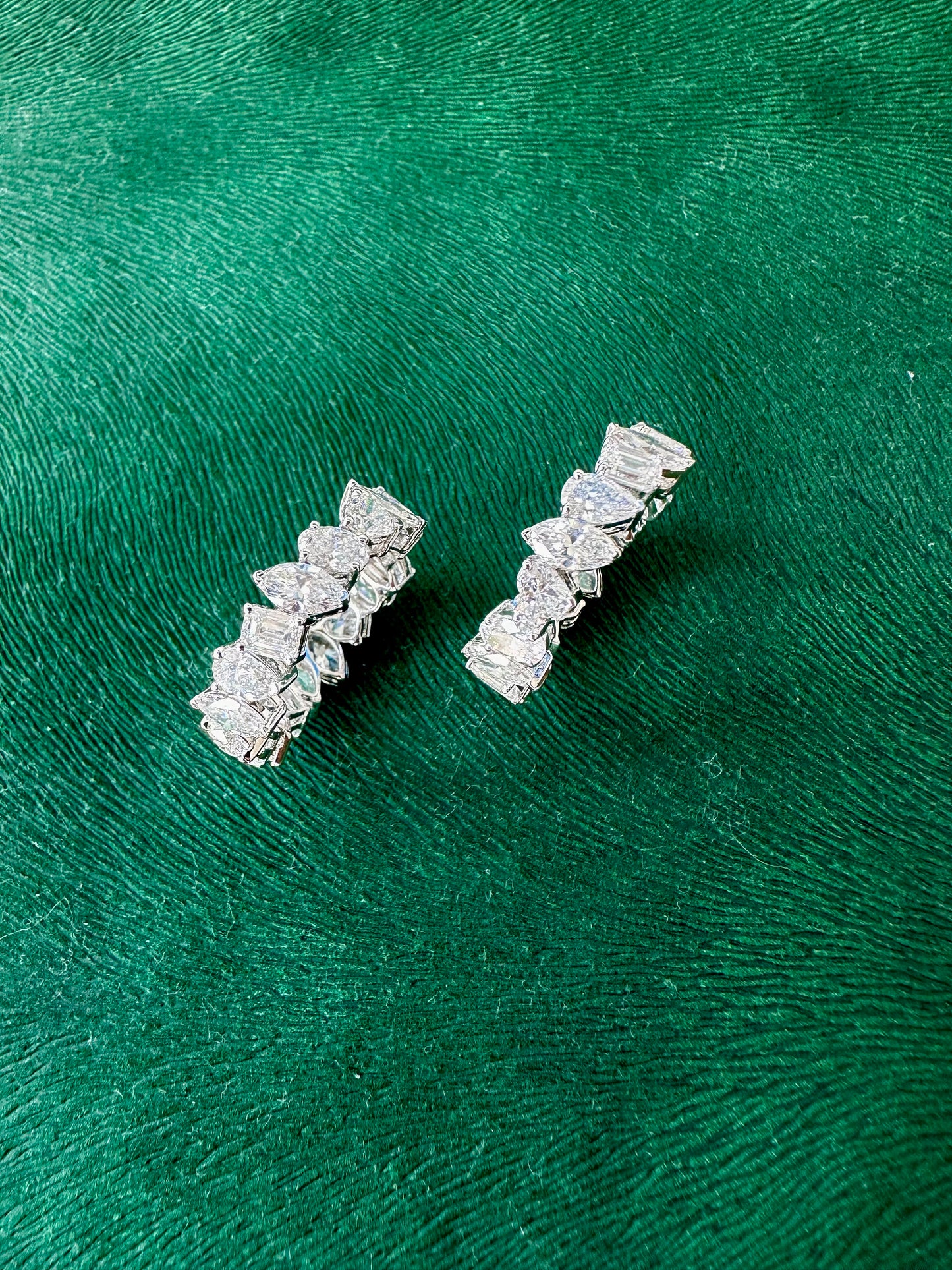 Multi Shape Diamonds Ring