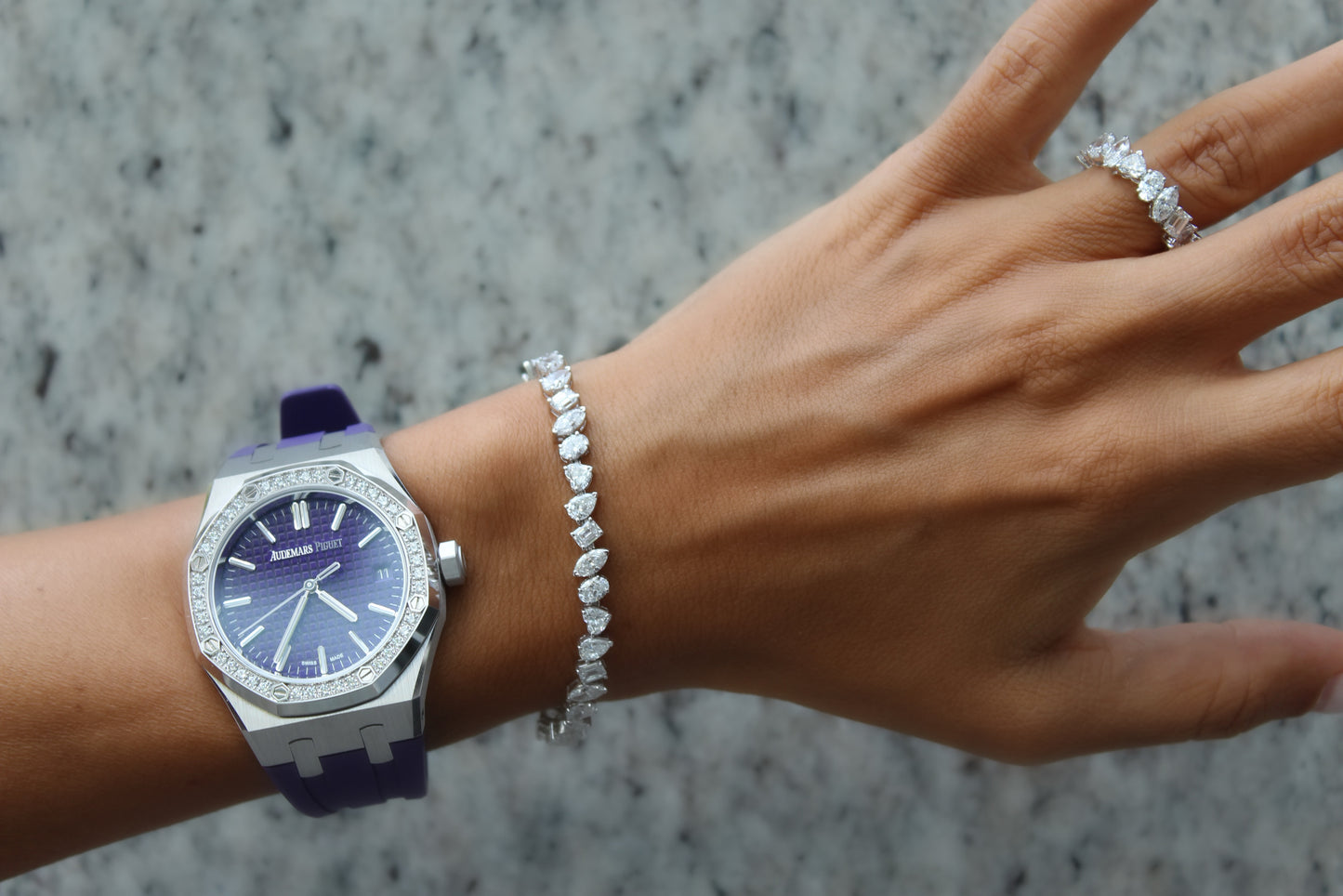 Multi Shape Diamonds Bracelet