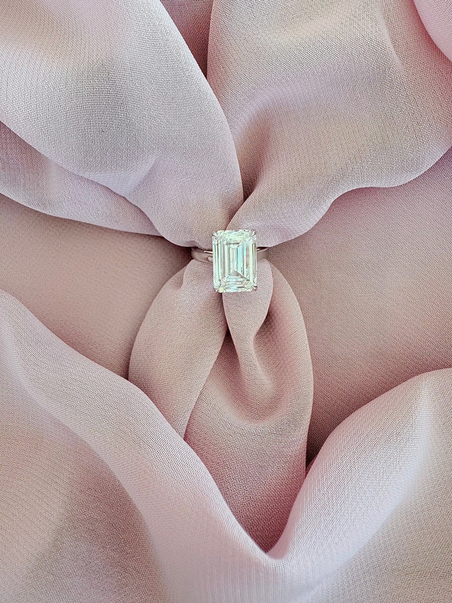 Emerald Cut Wedding Ring
