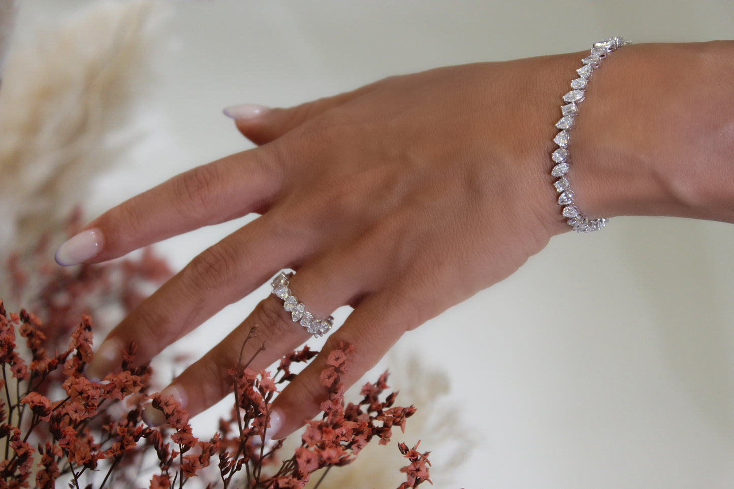 Multi Shape Diamonds Ring
