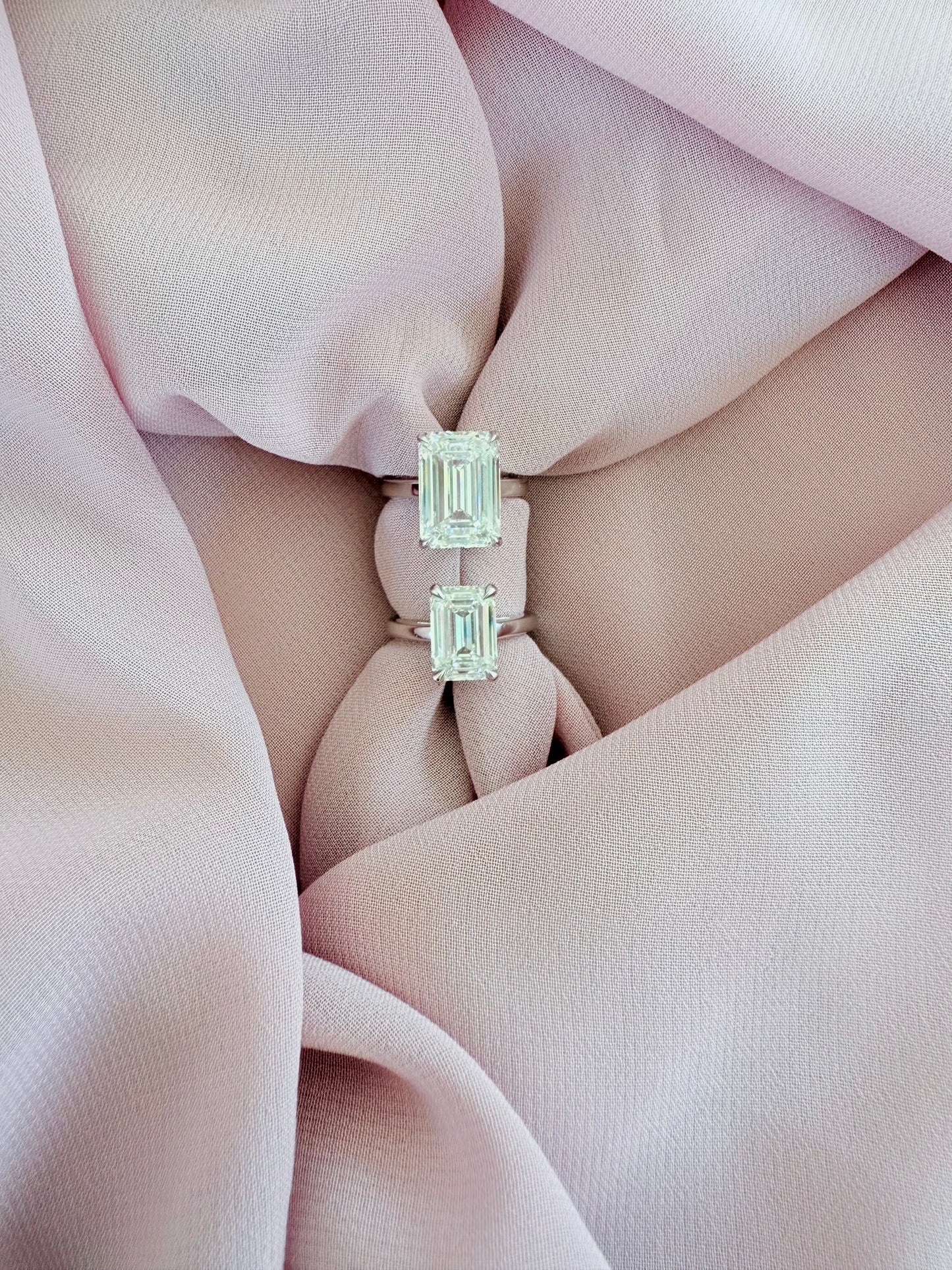 Emerald Cut Wedding Ring