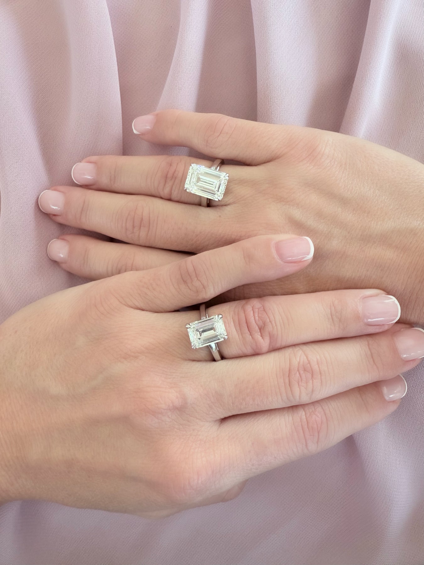 Emerald Cut Wedding Ring