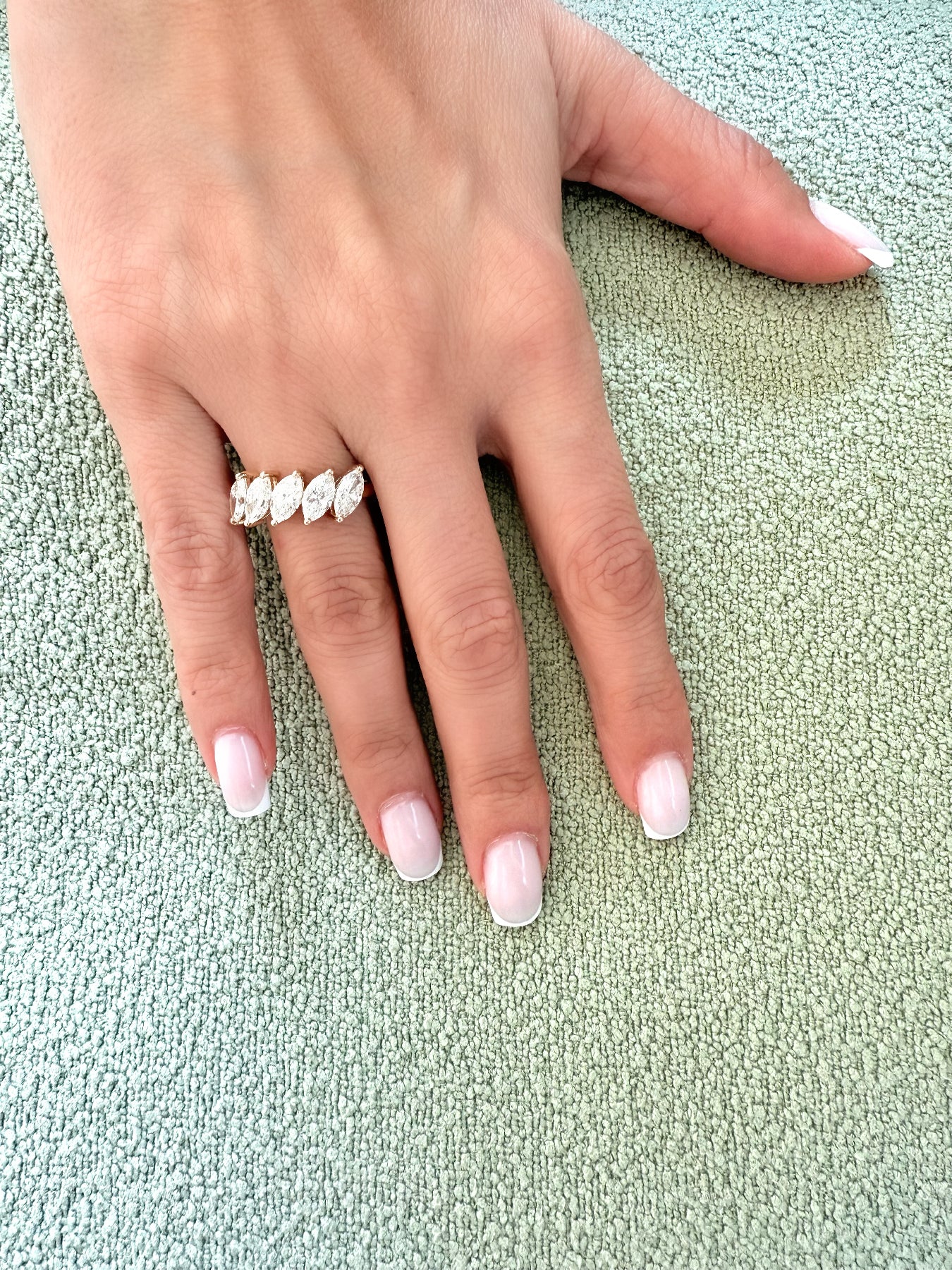 5 Marquise Cut Ring