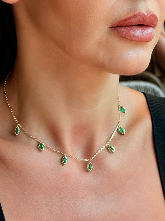 Vert Lumière (Green Light) Necklace