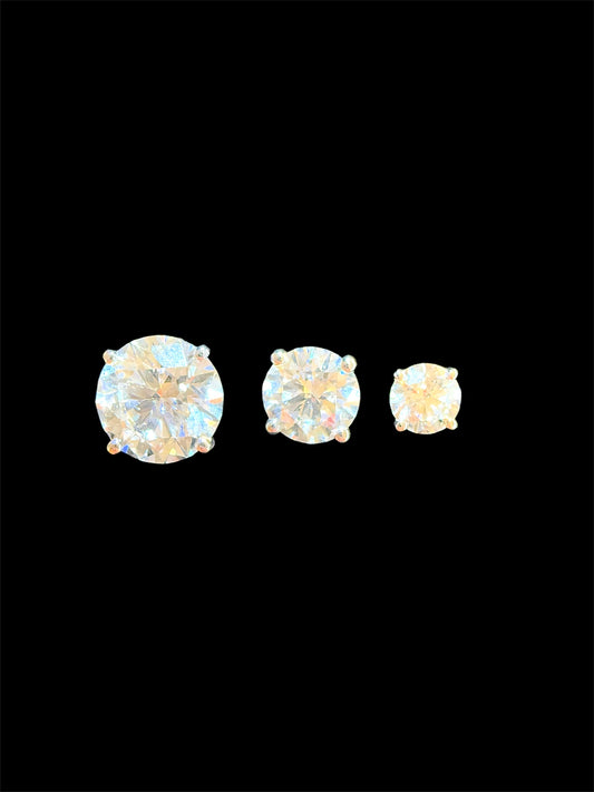 Stud earrings Round shape